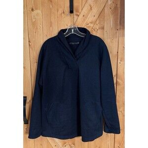 PRANA Womens’ Nautical Blue Ziller Tunic Sweater Wool Size XL